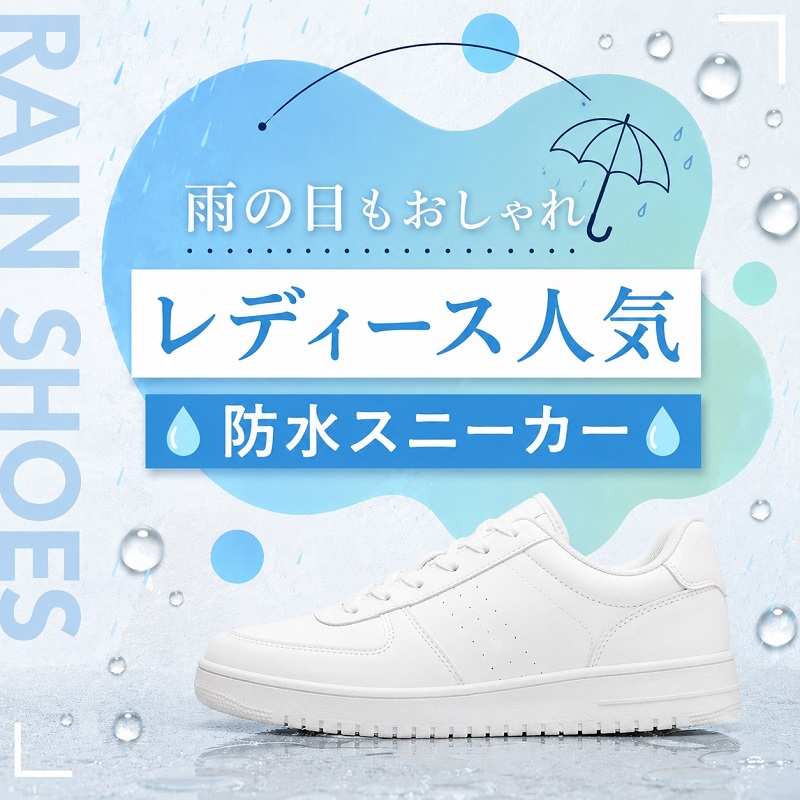 レディース人気防水スニーカー20選！雨の日もおしゃれな足元で過ごせるオススメまとめ