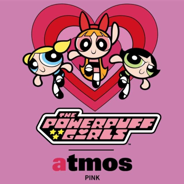 The Powerpuff Girls x atmos pink 初のコラボ パワーパフ ガールズ アトモスピンク