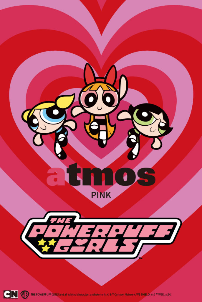 The Powerpuff Girls x atmos pink 初のコラボ パワーパフ ガールズ アトモスピンク