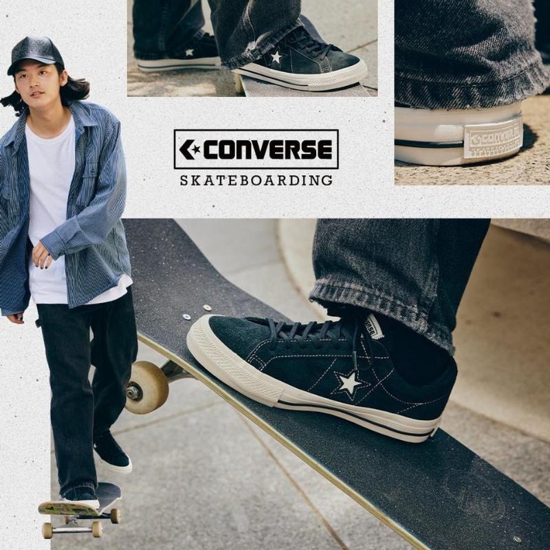 発売中/9月発売【Converse Skateboarding 24FWコレクション