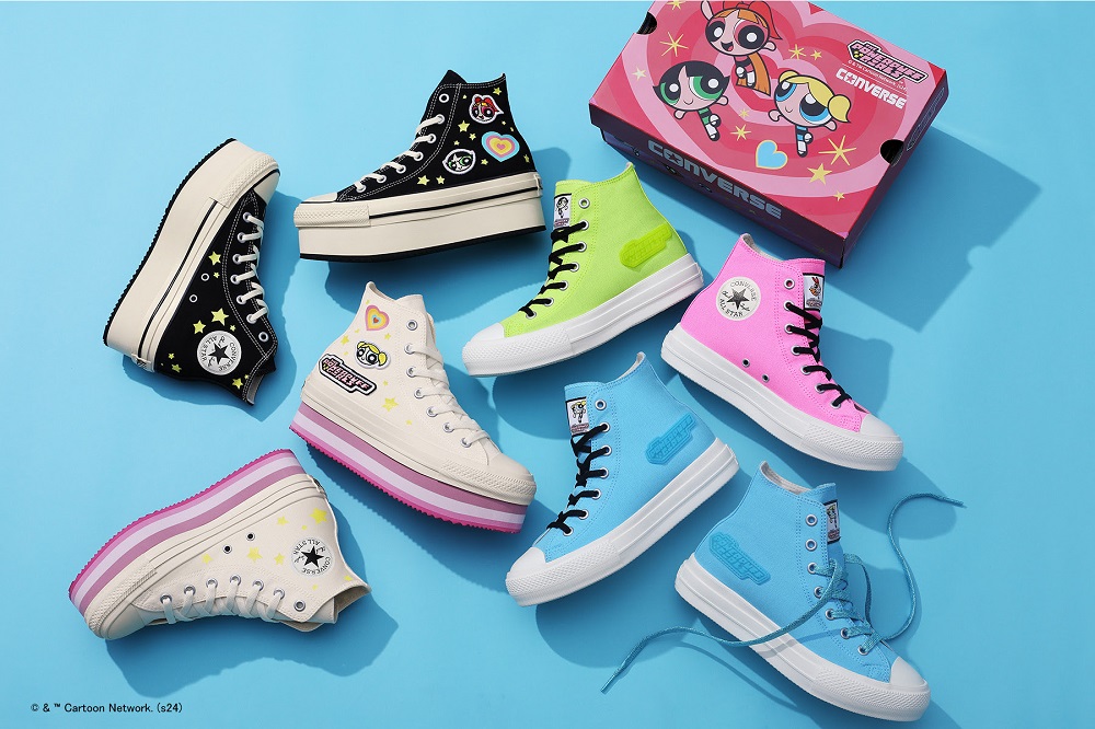 発売中｜Converse 世界で愛されるアニメ〈パワーパフ ガールズ〉と 初となるコラボレーションモデル