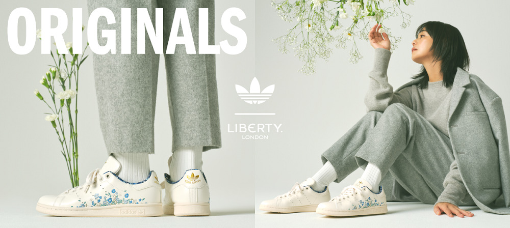 10月24日発売｜adidas Originals x Liberty London 初コラボは上品な特別コレクション！ABCマートで先行独占販売