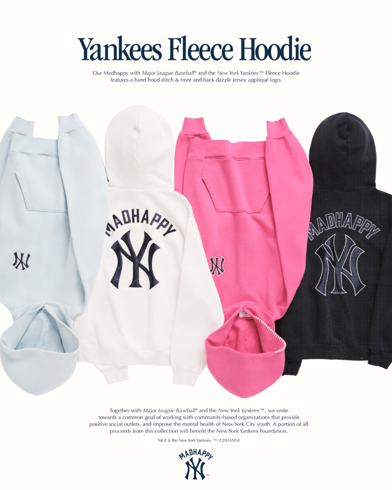 Madhappy & New York Yankees コラボカプセルコレクション