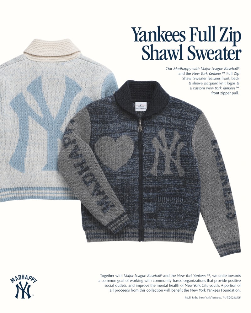 Madhappy & New York Yankees コラボカプセルコレクション