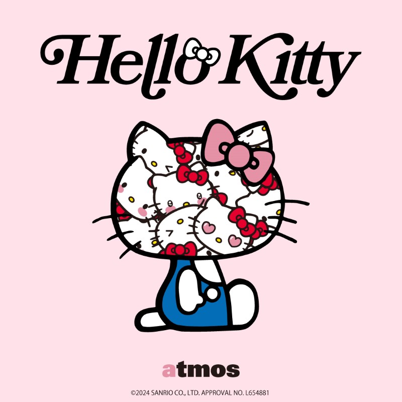 10月18日受注販売/12月発売｜atmos pink × HELLO KITTY のコラボレーション第二弾が登場