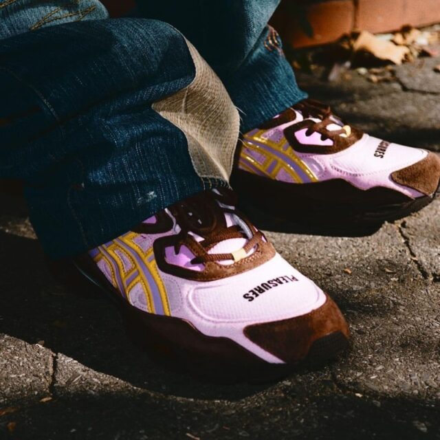 プレジャーズ x アシックス ゲル-NYC コラボ pleasures-x-asics-gel-nyc