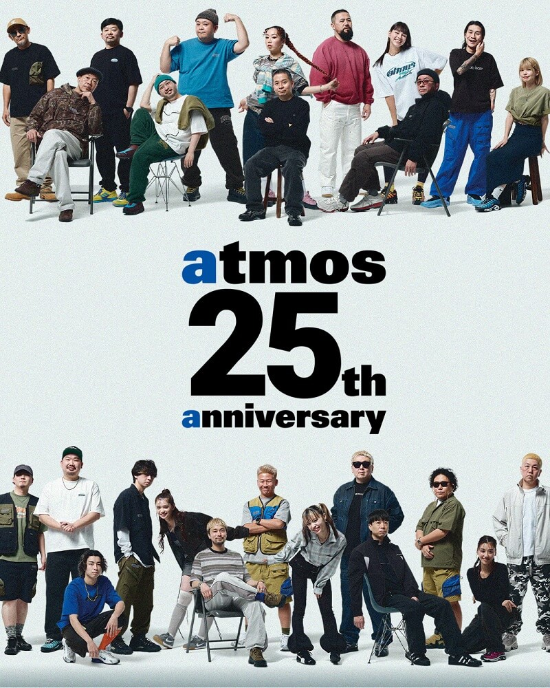 2月8日順次発売｜"atmos Apparel 2025 SS COLLECTION"25周年を迎えたatmosが「温故知新」をテーマにしたコレクションを発表