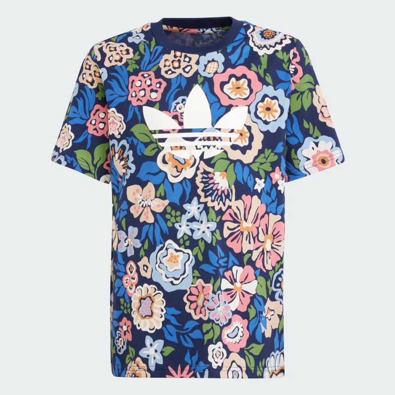 adidas Originals × Liberty London半袖Tシャツ キッズ adidas-originals-×-liberty-london-t-shirt-kids