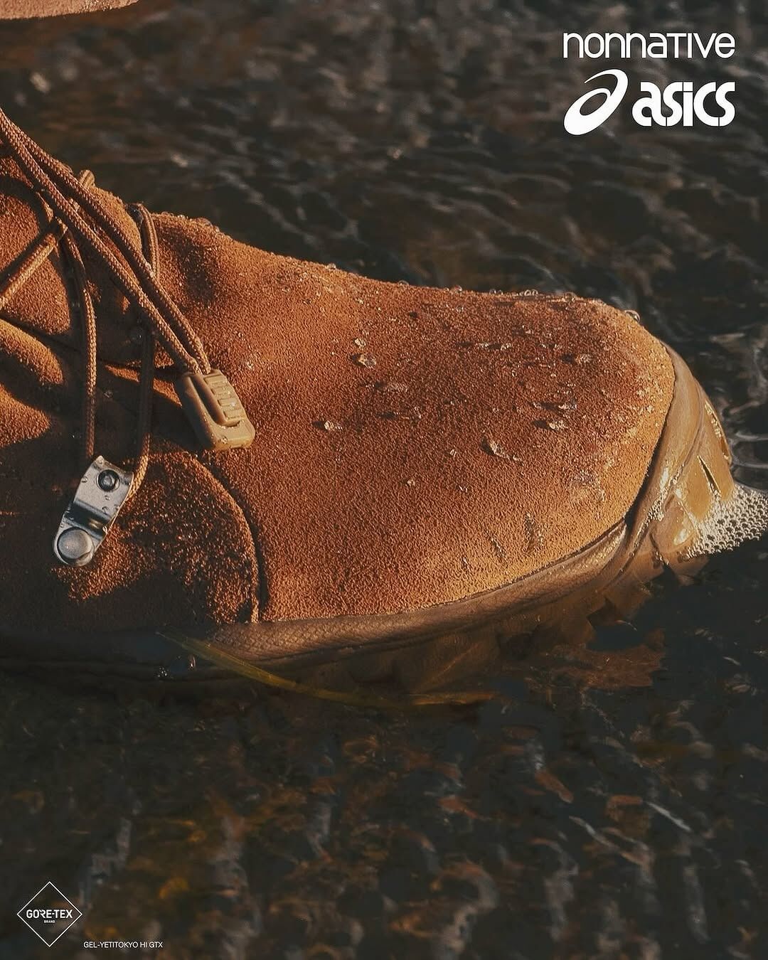 nonnative x Asics GEL-YETITOKYO HI GTX ノンネイティブ x アシックス ゲルイエティトウキョウ ハイ ゴアテックス