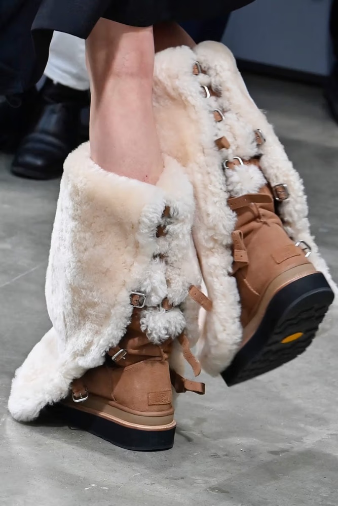 sacai x UGG®︎ 2025年秋冬 sacai-x-ugg-2025-fw-6