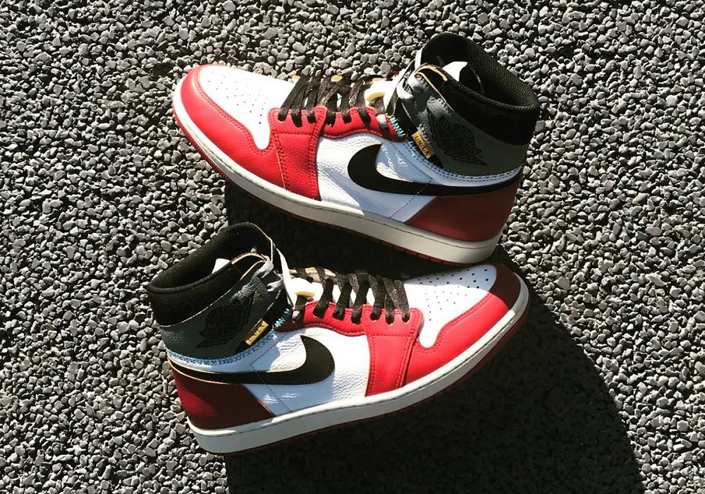 UNION × Air Jordan 1 Retro High OG "Chicago/Shadow"　ユニオン x エアジョーダン1レトロ ハイ オージー “シカゴ シャドー”