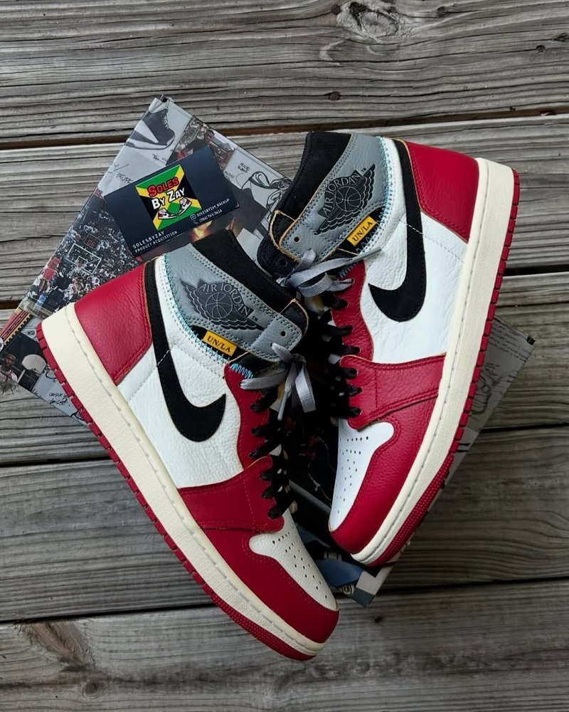 UNION × Air Jordan 1 Retro High OG "Chicago/Shadow"　ユニオン x エアジョーダン1レトロ ハイ オージー “シカゴ シャドー”