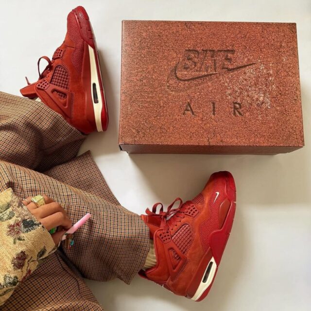 ナイジェル シルベスター × エア ジョーダン 4 “ブリック バイ ブリック”Nigel Sylvester x Air Jordan 4 “Brick by Brick”