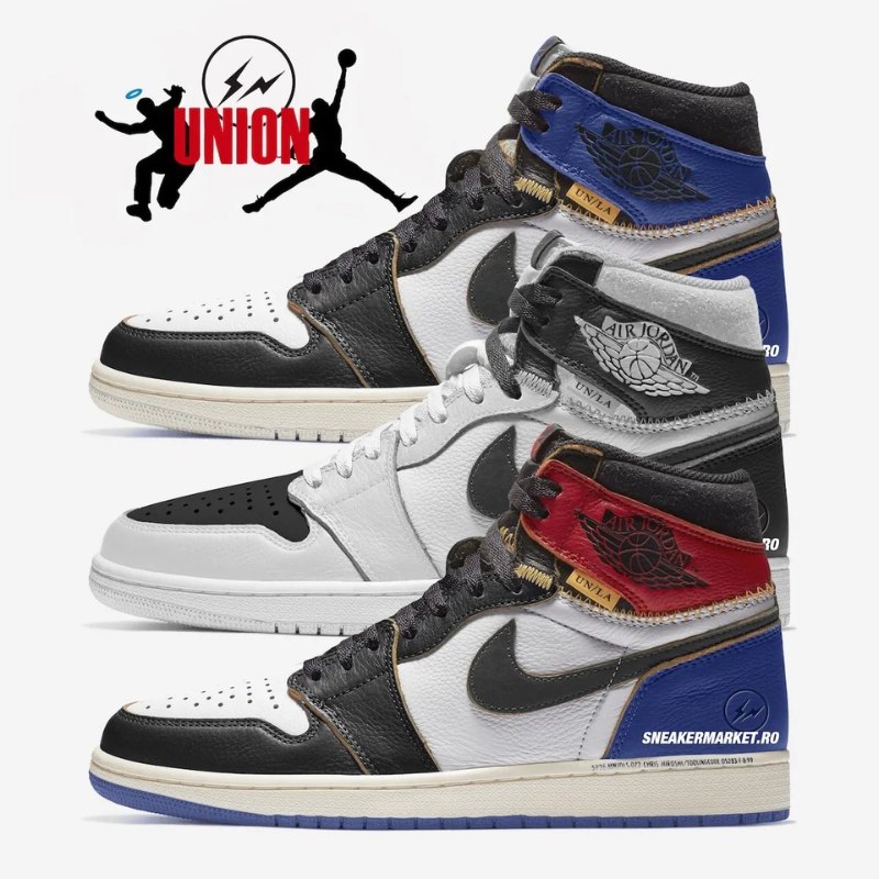 Fragment x Union x Air Jordan 1 High OG フラグメント デザイン × ユニオン LA × ナイキ エアジョーダン 1 ハイ OG