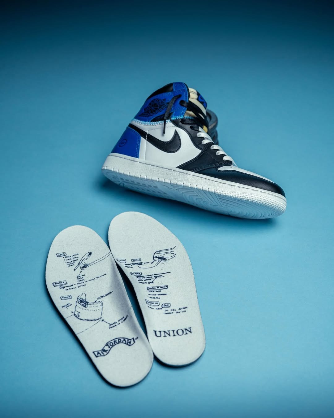 Fragment x Union x Air Jordan 1 High OG フラグメント デザイン × ユニオン LA × ナイキ エアジョーダン 1 ハイ OG