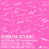 Shibuya Studio Art Sticker展