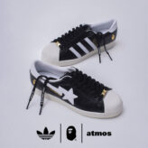 atmosが[adidas Originals][BAPE]とのトリプルコラボレーション