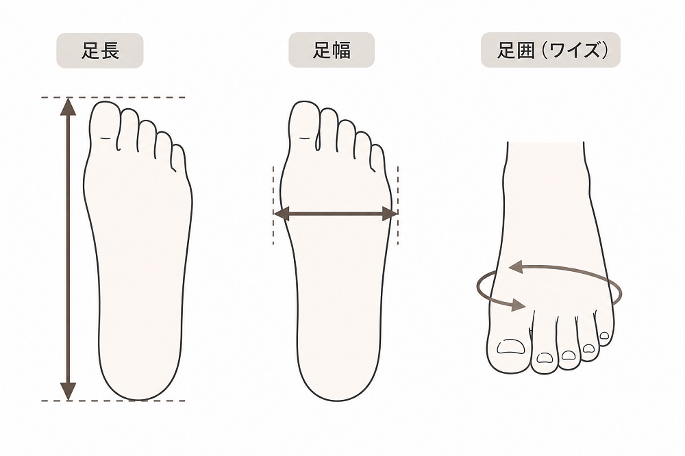 スニーカーのサイズ感完全ガイド