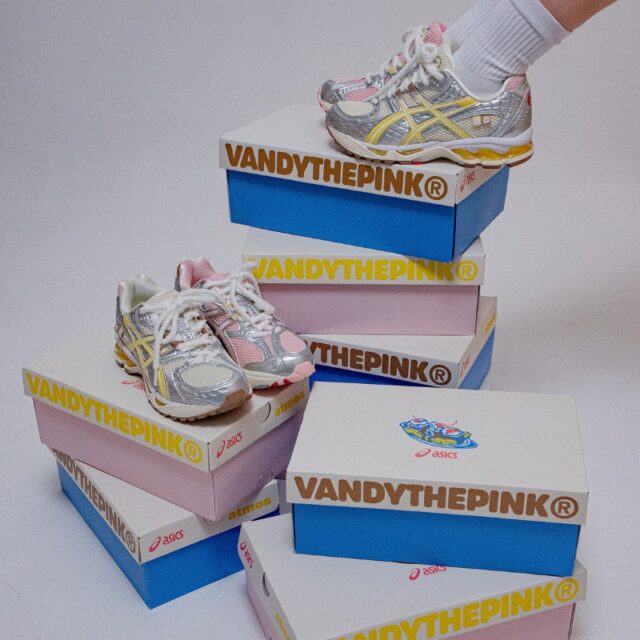 ASICS SportStyle GEL-NIMBUS 10.1 atmos VANDYTHEPINK 3社初共演 トリプルコラボレーション！