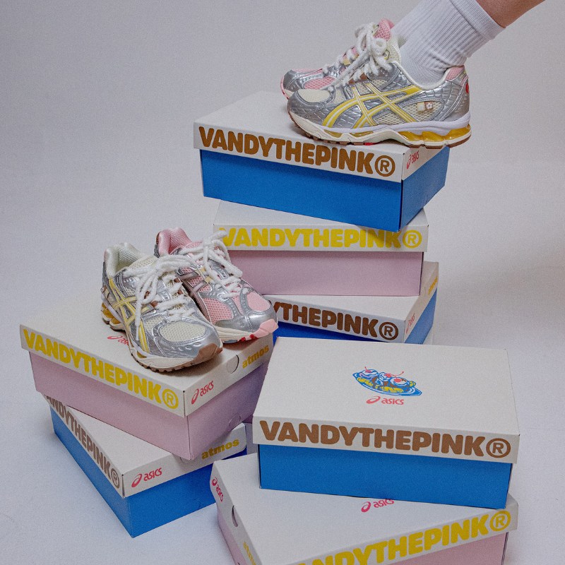 ASICS SportStyle GEL-NIMBUS 10.1 atmos VANDYTHEPINK 3社初共演 トリプルコラボレーション！