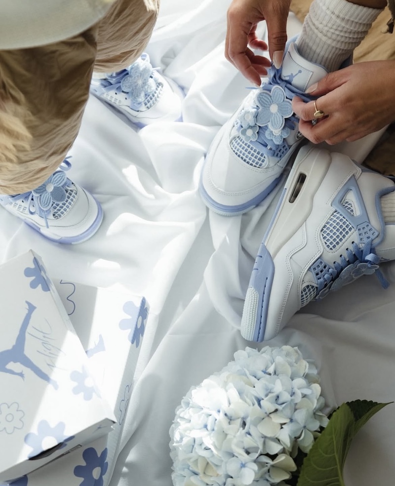 5月3日発売｜WMNS Air Jordan 4 Retro “Forget Me Not”の定価・抽選・販売店舗情報