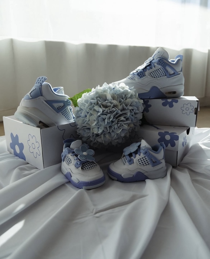 5月3日発売｜WMNS Air Jordan 4 Retro “Forget Me Not”の定価・抽選・販売店舗情報