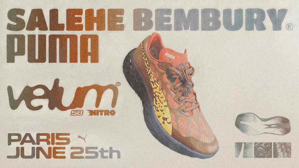 PumaがSalehe Bemburyと仕掛ける新プロジェクト