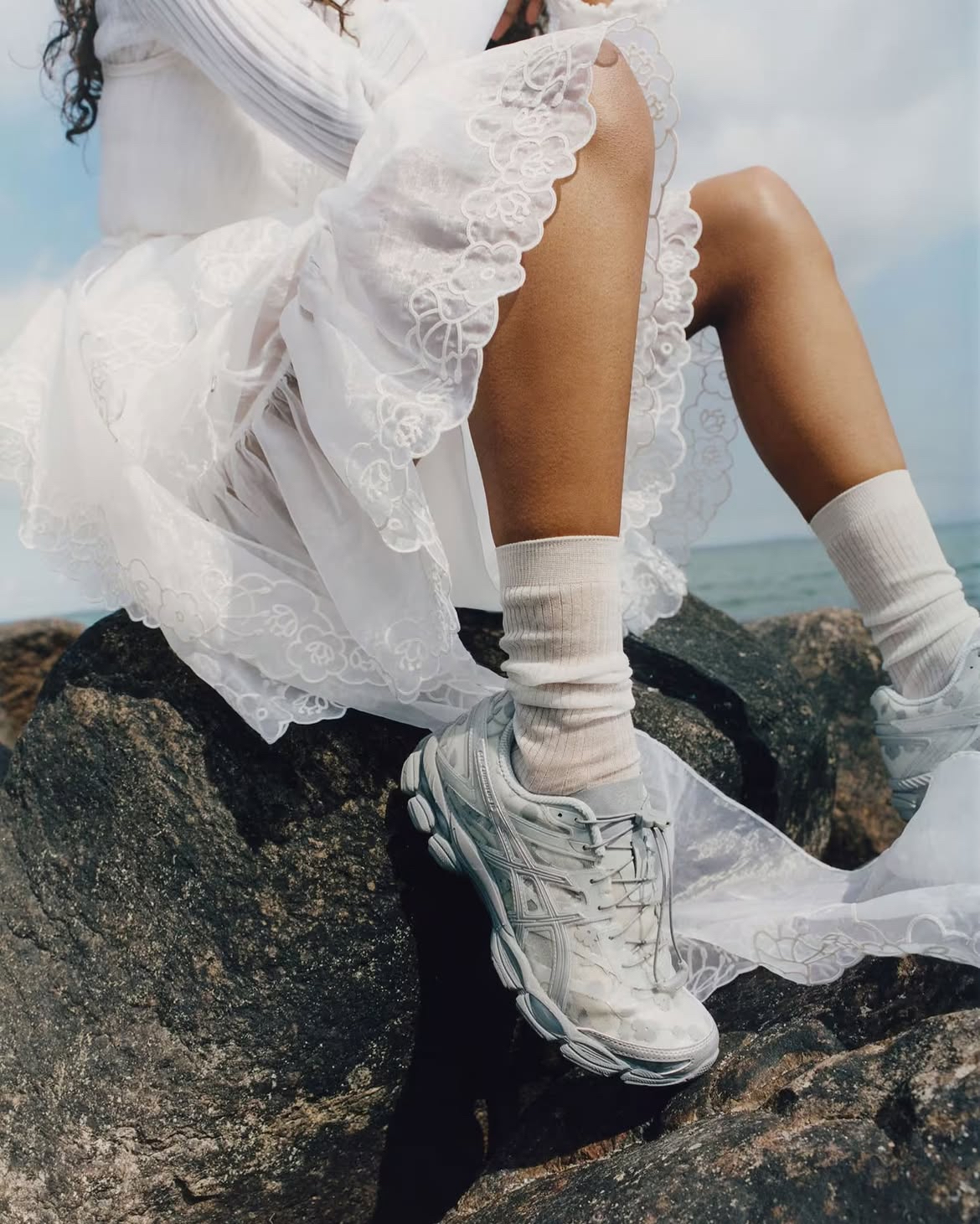 まもなく値上げ予定　CECILIE BAHNSEN Rose ジャガード 6月27日国内/7月11日海外発売｜Cecilie Bahnsen x ASICS Gel-Cumulus