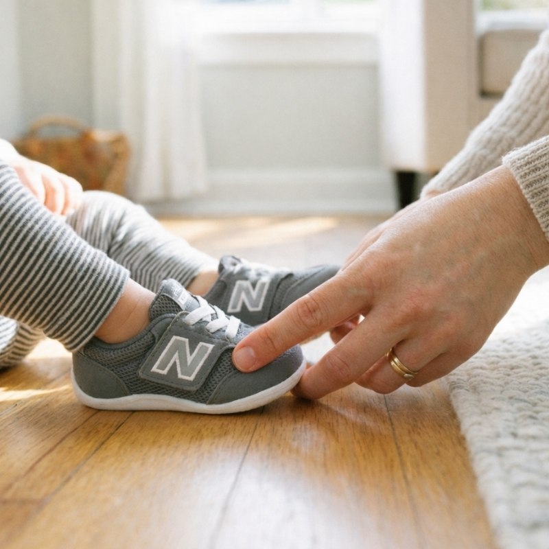 ファーストシューズのサイズ感完全ガイド｜測り方とチェックポイント