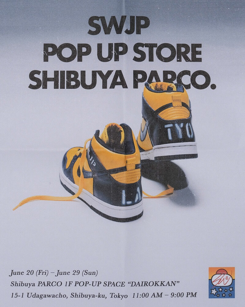 6月20日～29日開催｜SWJPがSHIBUYA PARCOでブランド初となるPOP-UPを開催！