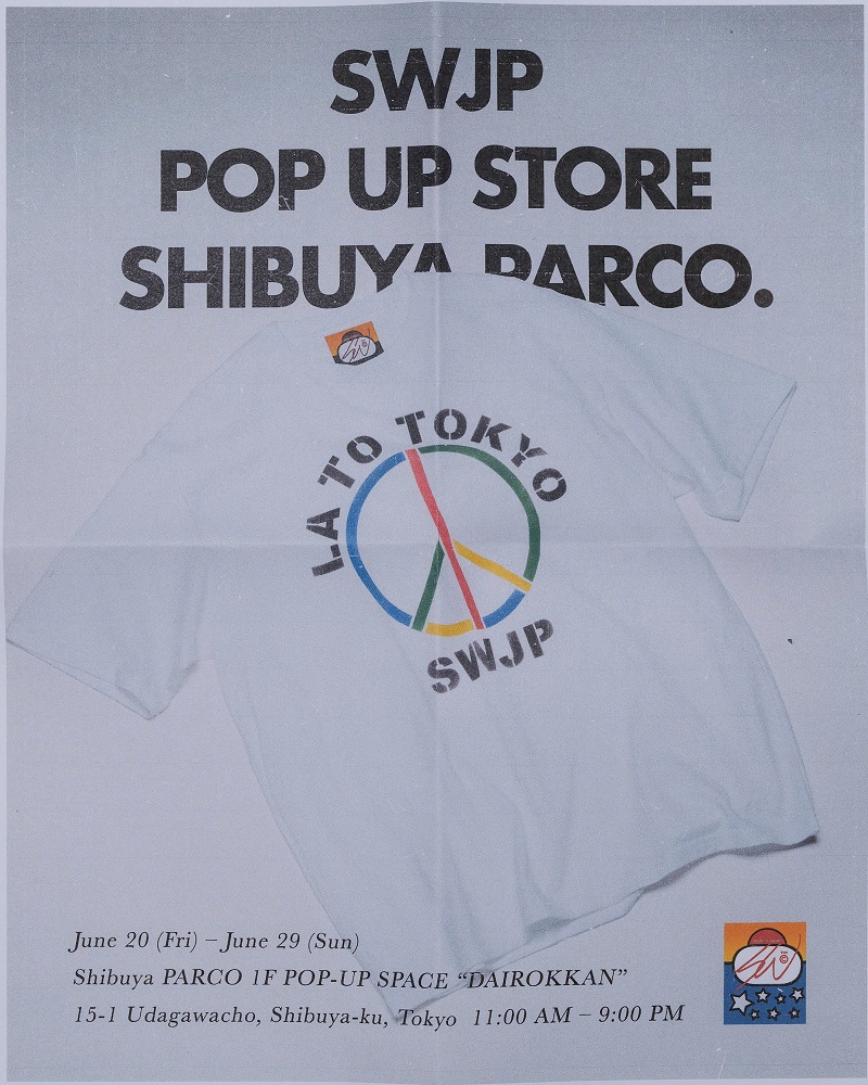 SWJPがSHIBUYA PARCOでブランド初となるPOP-UPを開催!