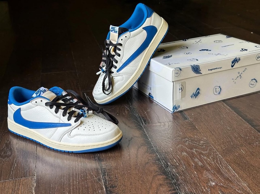 Travis Scott x Fragment x Air Jordan 1 Low OG