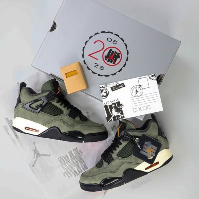 Undefeated x Air Jordan 4