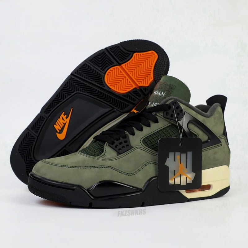 Undefeated x Air Jordan 4