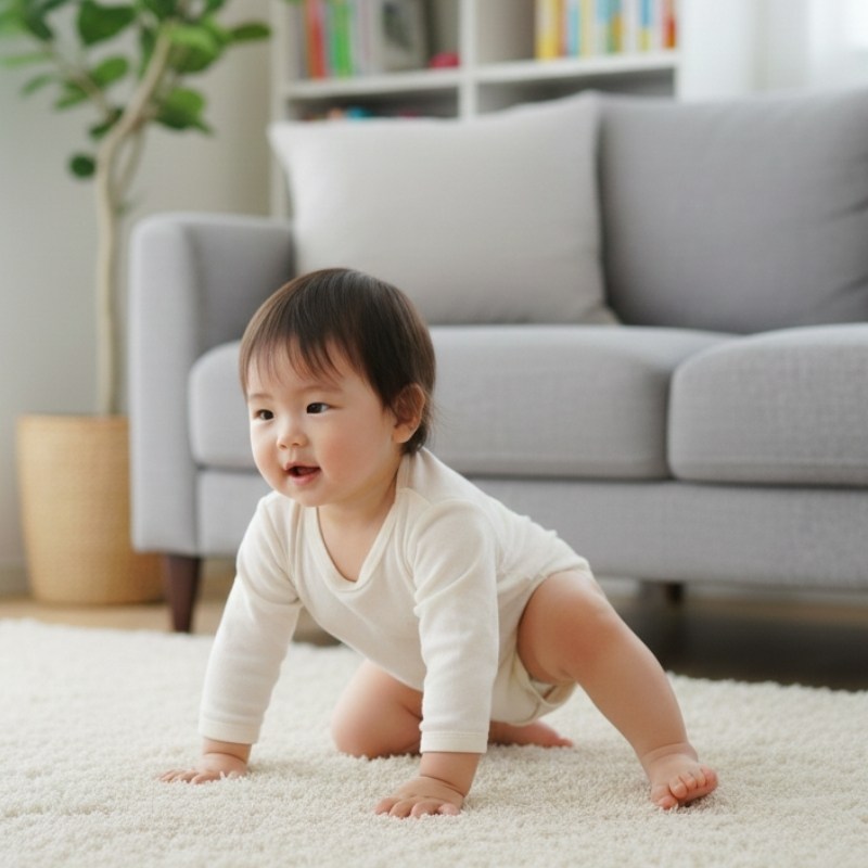 赤ちゃんのファーストシューズはいつ頃？買う時期と履かせるタイミング