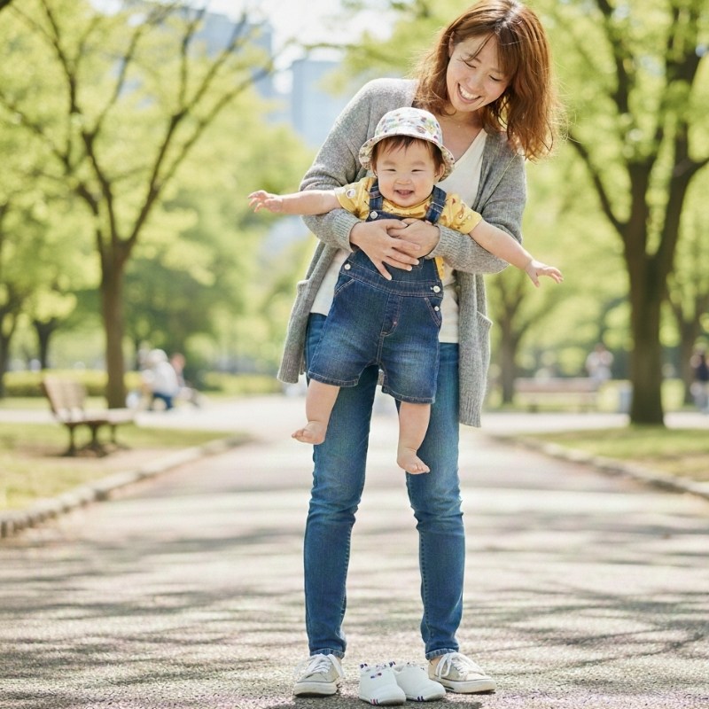 赤ちゃんのファーストシューズはいつ頃？買う時期と履かせるタイミング