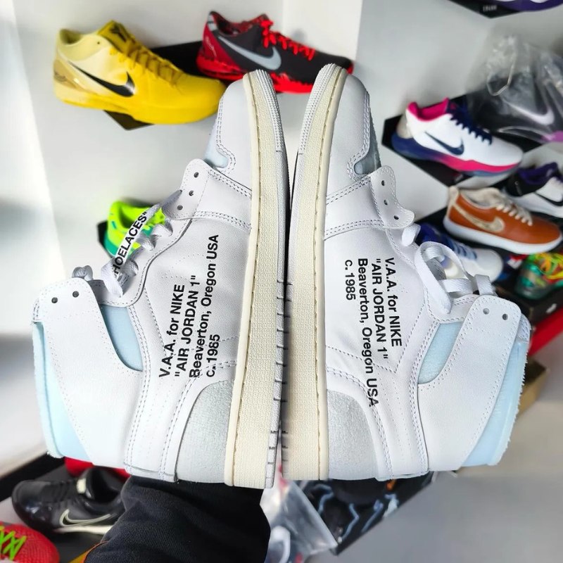 Virgil Abloh Archive x Air Jordan 1 High OG SP “Alaska”