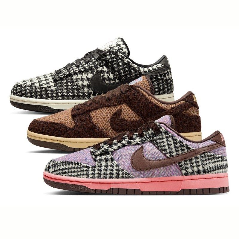 2025年秋発売｜Harris Tweed x Nike Dunk Low の定価・抽選・販売店舗情報
