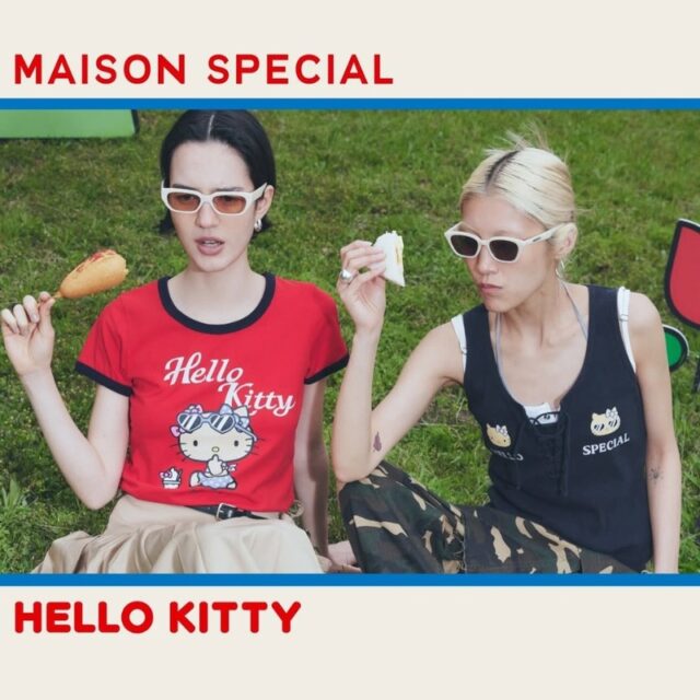 7月4日発売｜HELLO KITTY × MAISON SPECIAL コラボコレクション！アパレルやアクセサリー全11アイテムがラインアップ