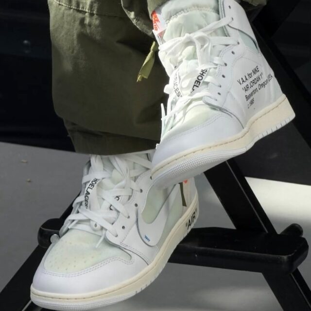 Off-White™ x Air Jordan 1 High OG SP “Alaska”