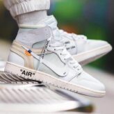 Off-White™ x Nike Air Jordan 1 High OG SP “Alaska”