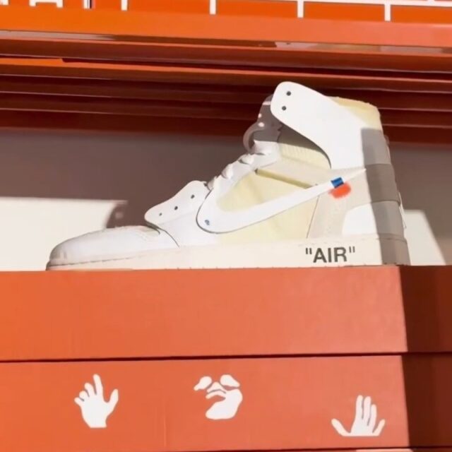 Off-White™ x Nike Air Jordan 1 High OG SP “Alaska”
