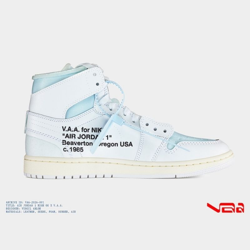 Virgil Abloh Archive x Air Jordan 1 High OG SP “Alaska”