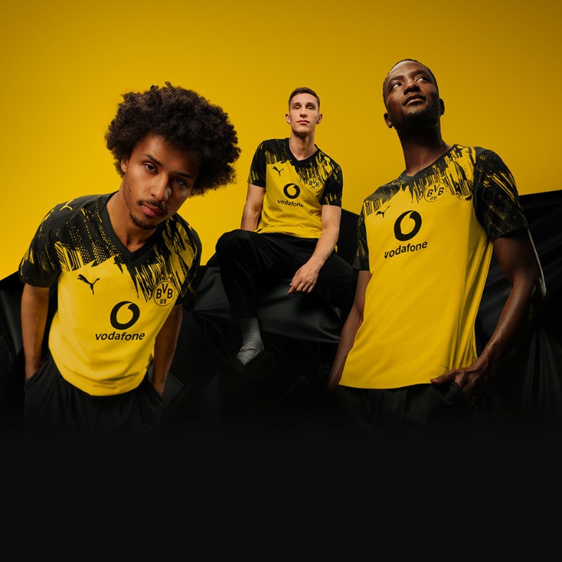 9月順次発売｜Puma "Borussia Dortmund" 2025-26 新ホームキットを発表！