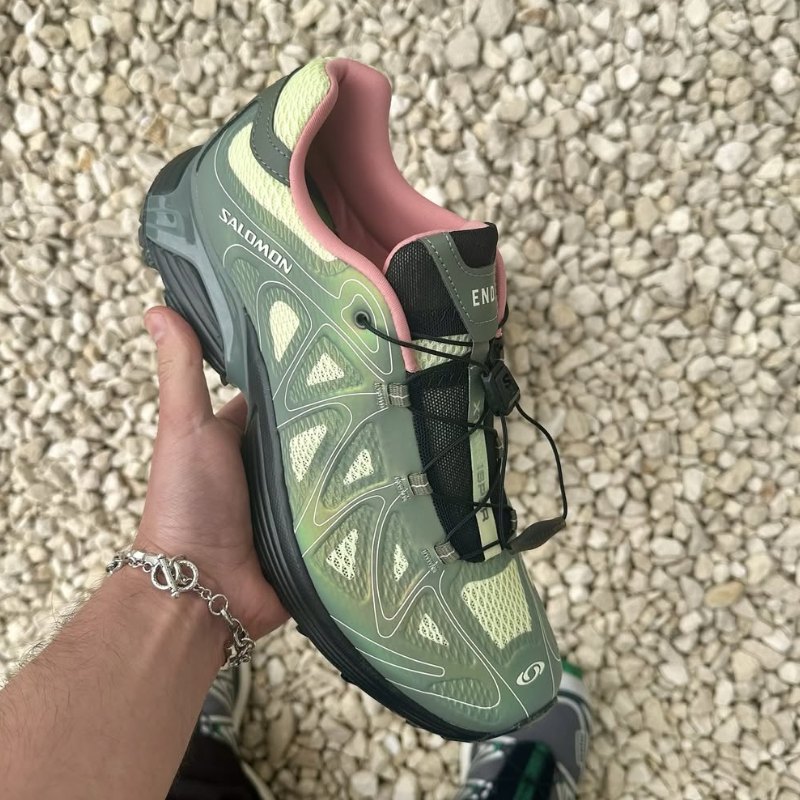 END. x Salomon XT-WHISPER VOID “Avocado”