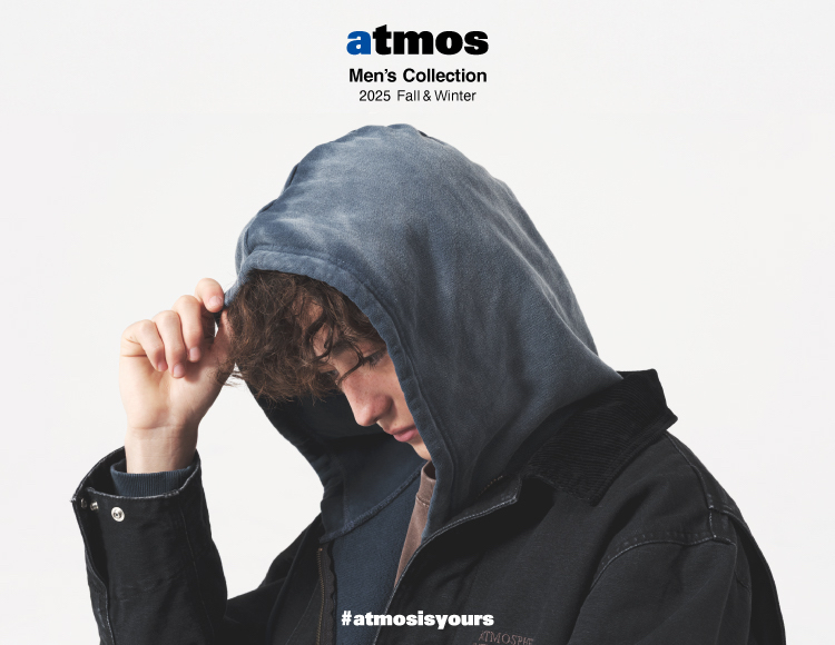 8月23日発売｜atmos アパレルライン「2025 Fall/Winter COLLECTION」過去と未来を融合させたデザインを展開
