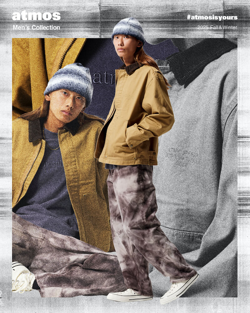 atmosアパレルライン「2025 Fall/Winter COLLECTION」