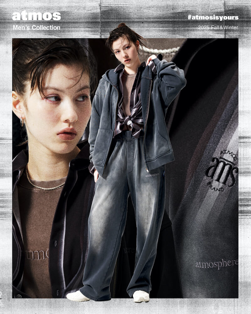 atmosアパレルライン「2025 Fall/Winter COLLECTION」