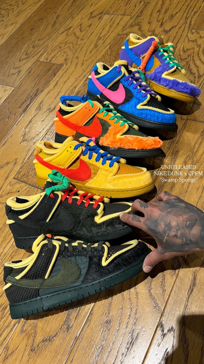 Cactus Plant Flea Market x Nike Swamp Sponge Dunk Low