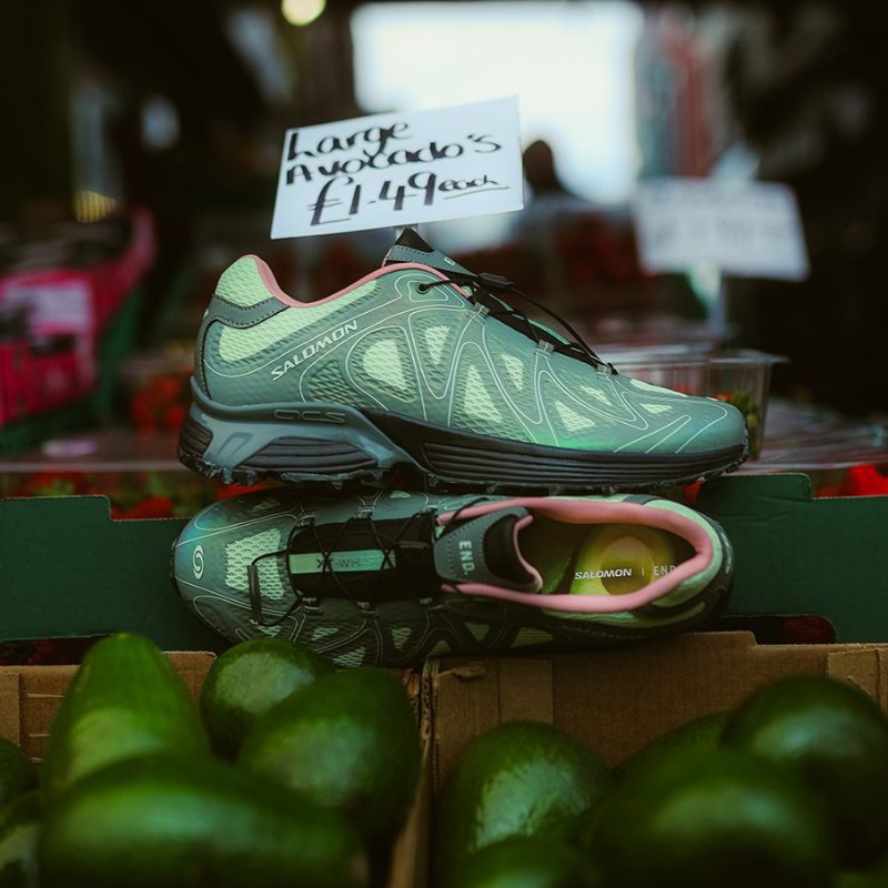 8月15日海外発売｜END. x  Salomon XT-WHISPER VOID “Avocado”の定価・抽選・販売店舗情報